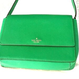 Kate spade, Green Crossbody Bag. Super stylish and NWOT.